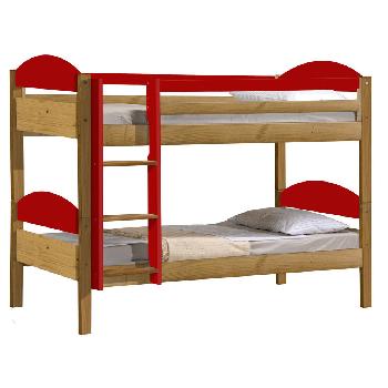 Maximus Bunk Bed Red Not Assembled
