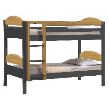 Maximus bunk bed - Single - Graphite and Antique