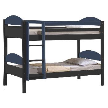 Maximus bunk bed - Single - Graphite and Blue