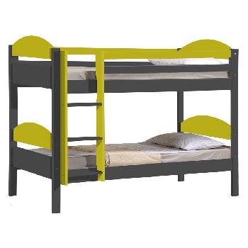 Maximus bunk bed - Single - Graphite and Lime