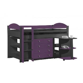 Maximus Graphite Long Mid Sleeper Set 1 with Lilac