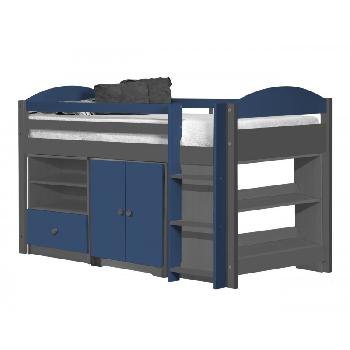 Maximus Graphite Long Mid Sleeper Set 2 with Blue