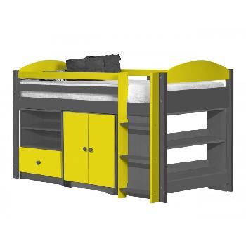 Maximus Graphite Long Mid Sleeper Set 2 with Lime