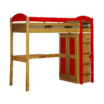 Maximus high sleeper set 1 - Antique and Red
