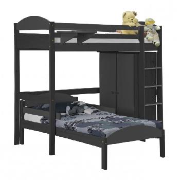 Maximus L Shape Graphite Long High Sleeper Set 1 with Graphite