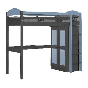 Maximus Long Graphite High Sleeper Set 1 with Baby Blue