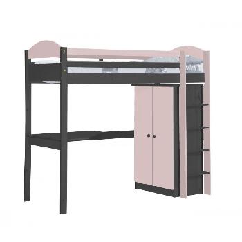 Maximus Long Graphite High Sleeper Set 1 with Pink