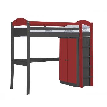 Maximus Long Graphite High Sleeper Set 1 with Red
