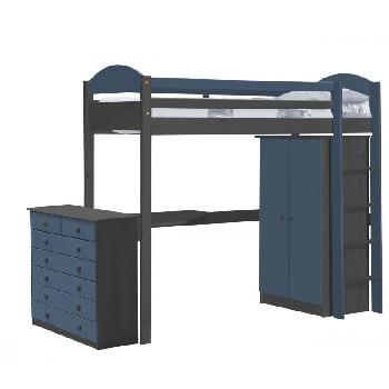 Maximus Long Graphite High Sleeper Set 2 with Blue