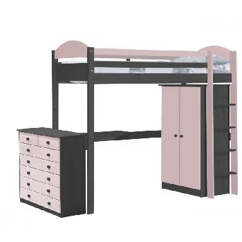 Maximus Long Graphite High Sleeper Set 2 with Pink