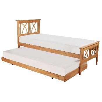 Meadow Single Guest Bed Frame Natural