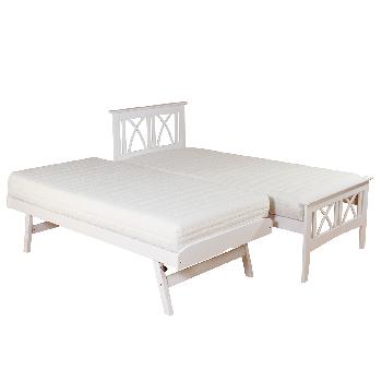 Meadow Single Guest Bed Frame White