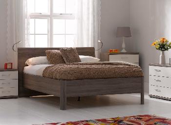 Melbourne Oak Wooden Bed Frame - 5'0 King