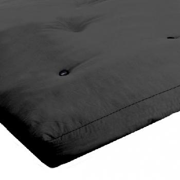 MemoryPedic Memory Futon Mattress 1 Seat - Black