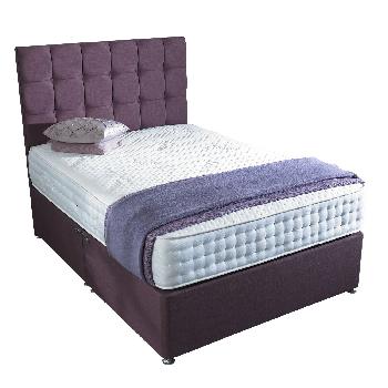Messina Pocket Latex Divan Set Superking Duck Egg 4 Drawers Floor Standing