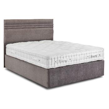 Millbrook Brilliance Deluxe 1700 Pocket Divan Set - Single - Mushroom Suede - Medium - None