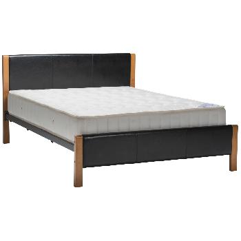 Mira Bedframe in Black Small Double