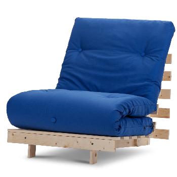 Mito Single Futon Royal Blue