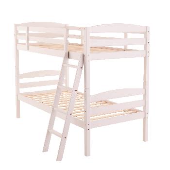 Moderna Wooden Bunk Bed White