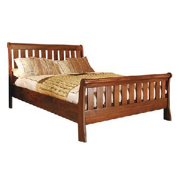 Morris Orleans Wooden Scroll Bed Frame Kingsize