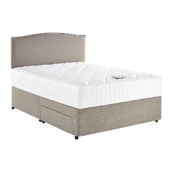My Ultra Memoluxe Divan Set - My Mr Grey - 4 Drawers - Superking