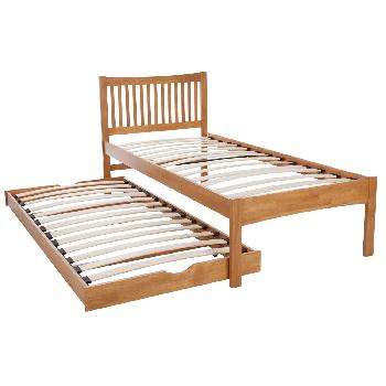 Mya Hevea Guest Bed - Honey Oak