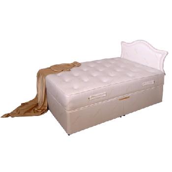 Newark Pocket Sprung Memory Divan Set Newark - Small Single - 2 Drawers