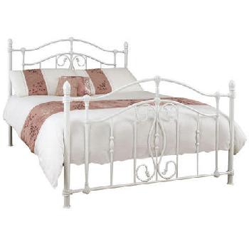 Nice Metallic Bed Frame Kingsize