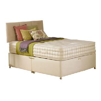 Nicole 2000 Pocket Damask Divan Set Single 2 Drawers