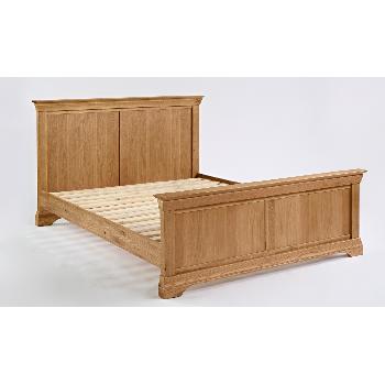 Normandy Solid Oak King Bed Frame