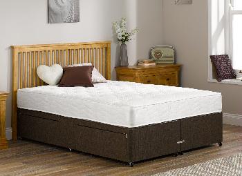 Orchard Pocket Sprung Divan Bed - Firm - Mocha - 3'0 Single