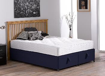Orchard Pocket Sprung Ottoman Bed - Firm - Blue - 5'0 King