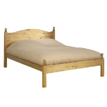 Orlando Low Foot End Bed Frame Orlando Low Foot End Bed Frame Double Natural Finish