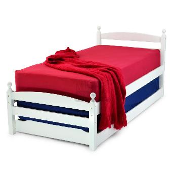 Palermo Wooden Guest Bed White