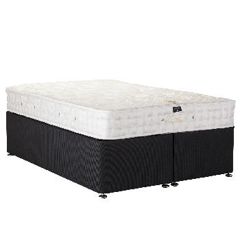 Pocket 1000 Ottoman Bed - Double - 30cm - Worldstores Black