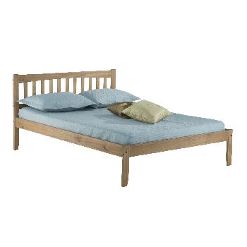 Porto Wooden Bed Frame - Pine - Double