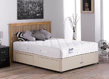 Rapley Pocket Sprung Divan Bed - Medium - Beige - 6'0 Super King