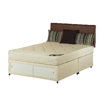 Regal Ortho Divan Set Double Slider Drawer