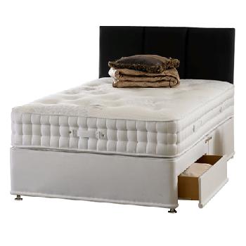 Renaissance 3000 Pocket Divan Set Double 2 Drawers at Foot