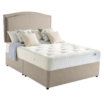 Rest Assured Audley 800 Pocket Natural Divan Set King Mushroom Base