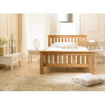 Richmond Solid Oak Bed Frame - Double