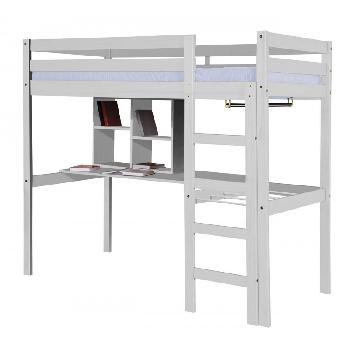 Rimini Long High Sleeper Student Set Whitewash