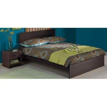 Roma Wooden Bed Frame Double Wenge