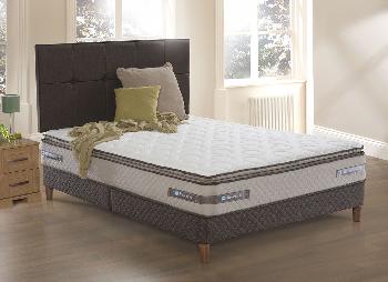 Sealy Columbus Pocket Spring Divan Bed with Legs - Medium Firm - 4'0 Small Double