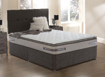 Sealy Columbus Posturetech Spring Divan Bed - Medium Firm - 5'0 King