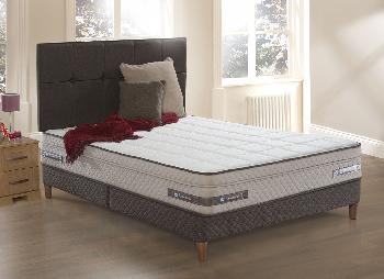 Sealy Pattison Posturetech Spring Divan Bed with Legs - Medium Firm - 3'0 Single