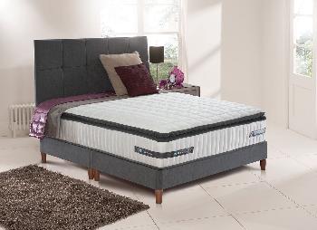 Sealy Rushton Pocket Sprung Divan Bed with Legs - Medium Firm - 3'0 Single