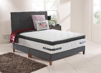 Sealy Sotheby Pocket Sprung Divan Bed with Legs - Medium Firm - 3'0 Single