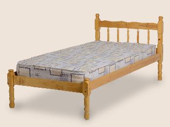 Seconique Alton Single Pine Bed Frame