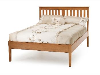 Serene 4ft Grace Small Double Cherry Bed Frame (Low Footend)